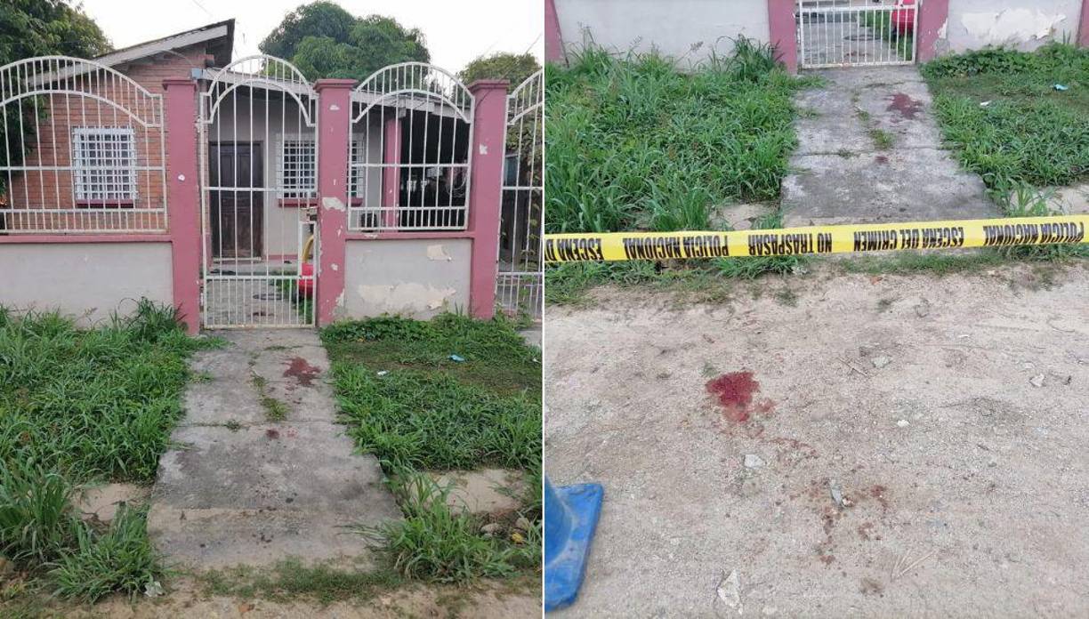 Según relatos de testigos brindados a la Policía, la mujer fue atacada en el porche de su vivienda por tres individuos vestidos de negro que andaban puestas gorras en la cabeza.