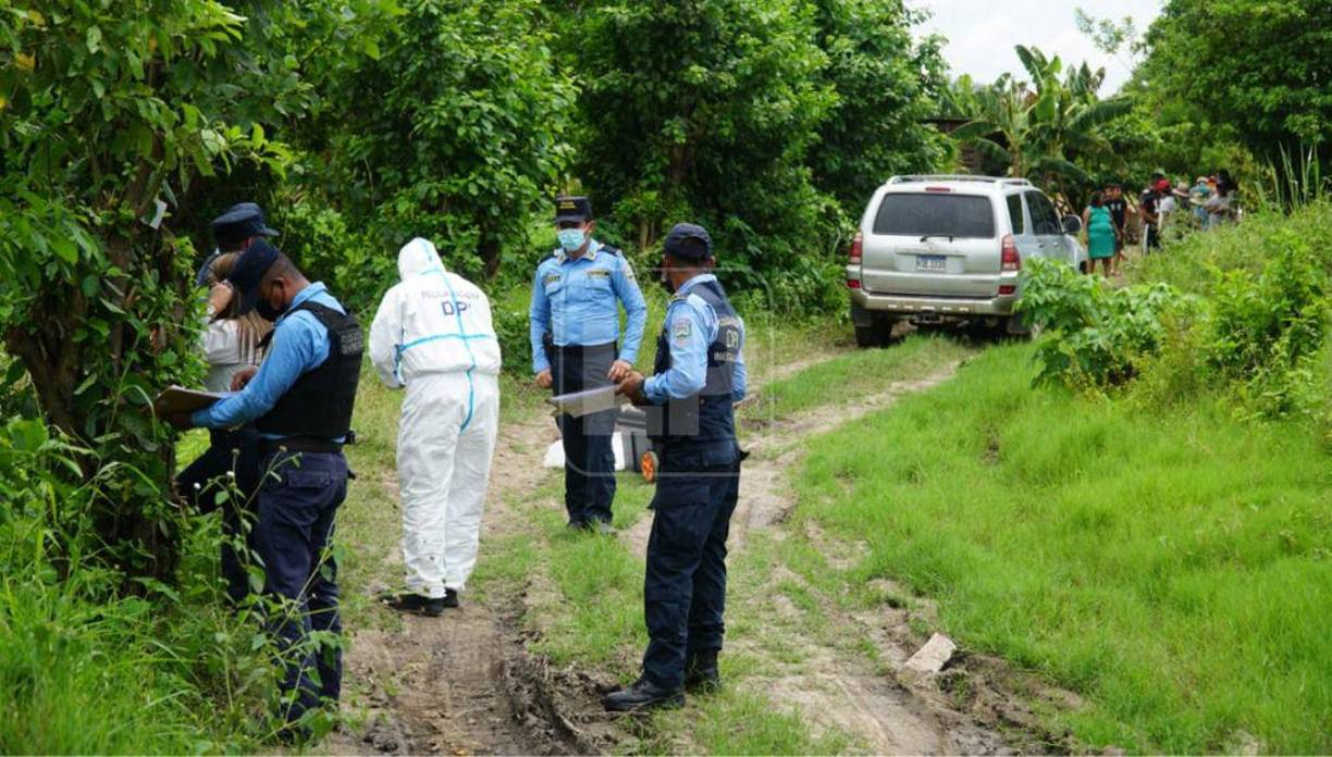 El crimen ocurrió entre las colonias Valencia y Nuevo San Juan, municipio de La Lima, Cortés, zona norte del país.