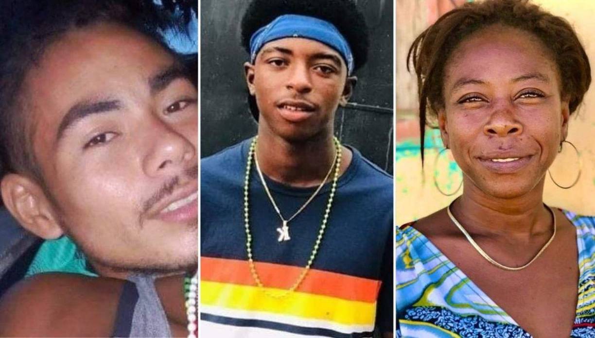 Sujetos armados acribillaron a tres miembros de una familia anoche en Trujillo, Colón, y el crimen causó consternación entre los pobladores de ese municipio.