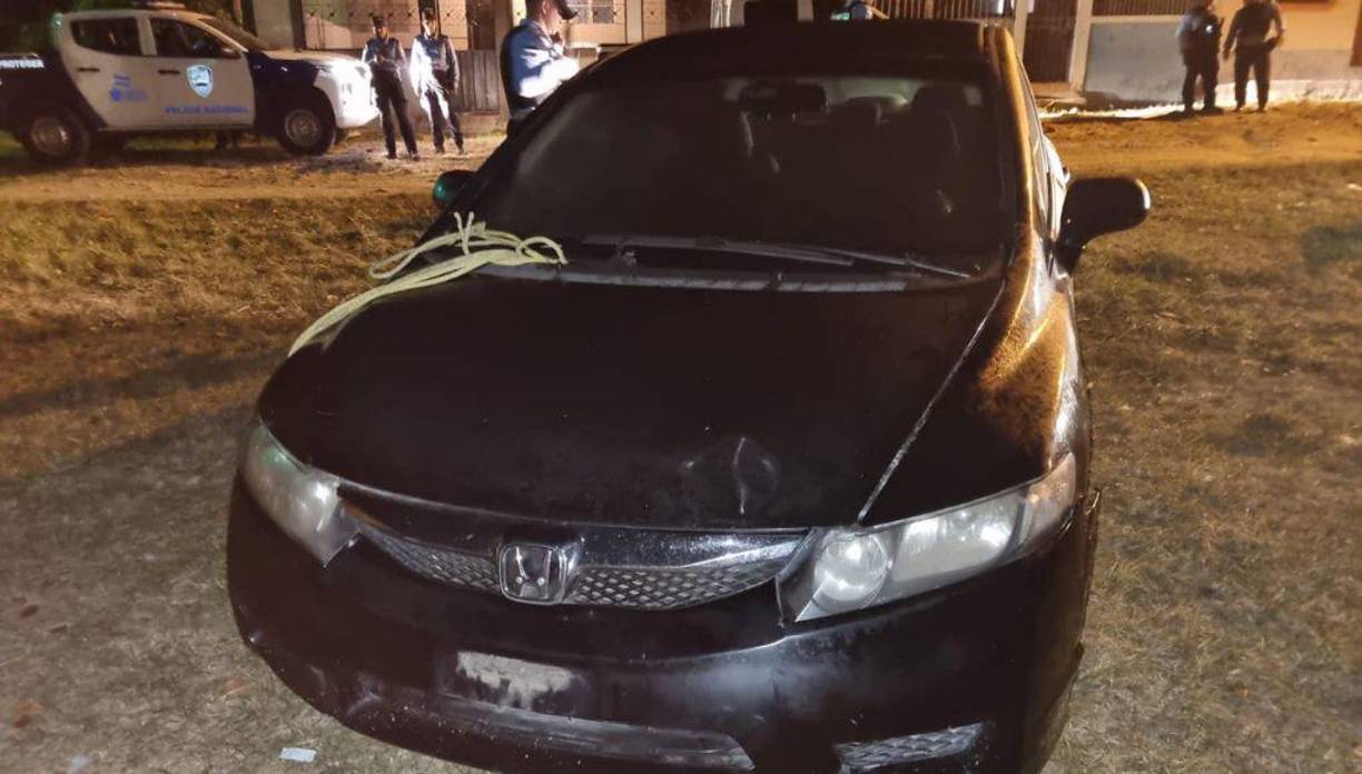 El automóvil está en poder de la DPI para investigación.