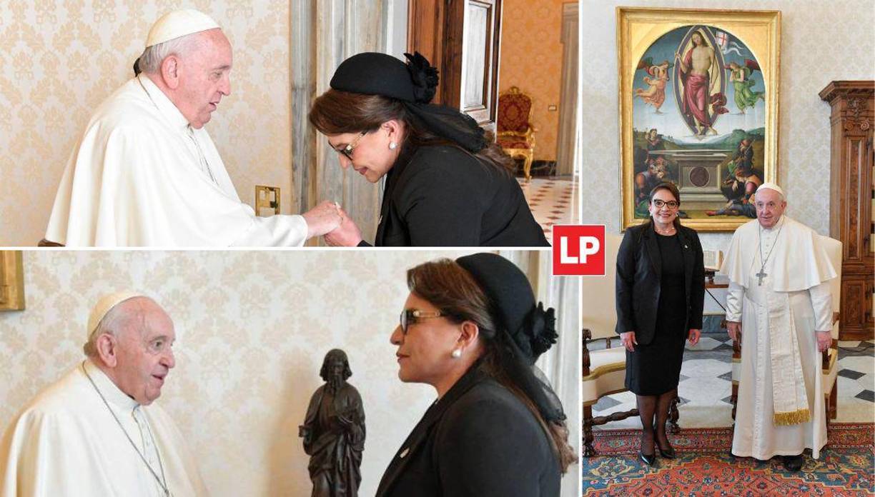 El papa Francisco recibió hoy en audiencia a la presidenta de Honduras, Xiomara Castro, que en esta reunión y en las otras que mantuvo en el Vaticano abordó “la importancia de continuar con el compromiso para favorecer el bien común y la reconciliación en el país”, según la Santa Sede.