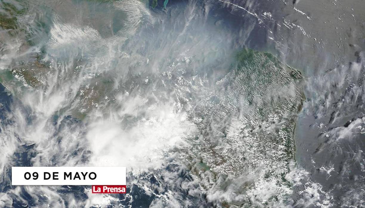 Previo a las tormentas, el humo y el calor sofocan a los hondureños, produciendo problemas de salud y pérdidas económicas.