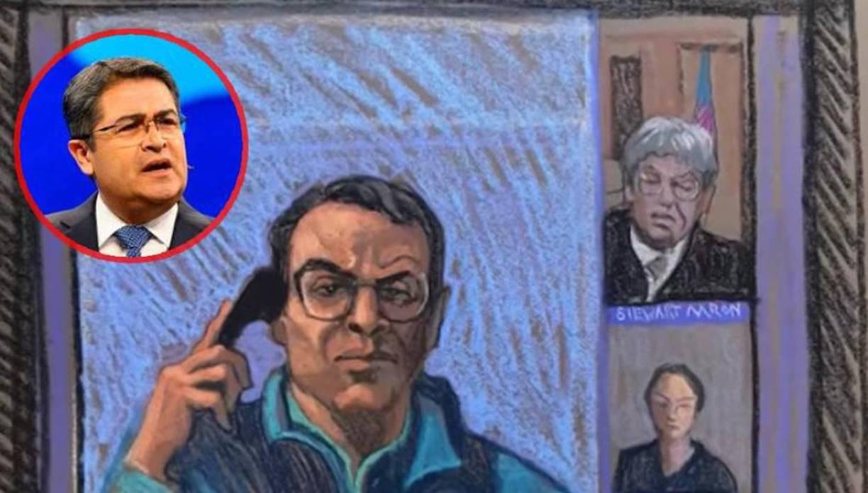 También reveló que sí hubo investigaciones en contra de Juan Orlando Hernández, pero las pruebas no eran contundentes.