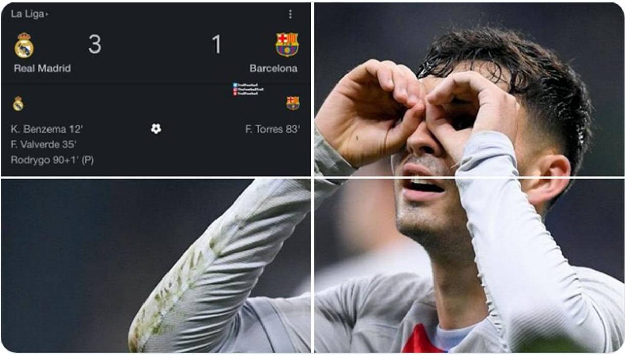 ¡Xavi lo sufre! Los memes se burlan del Barça tras perder el Clásico ante Real Madrid