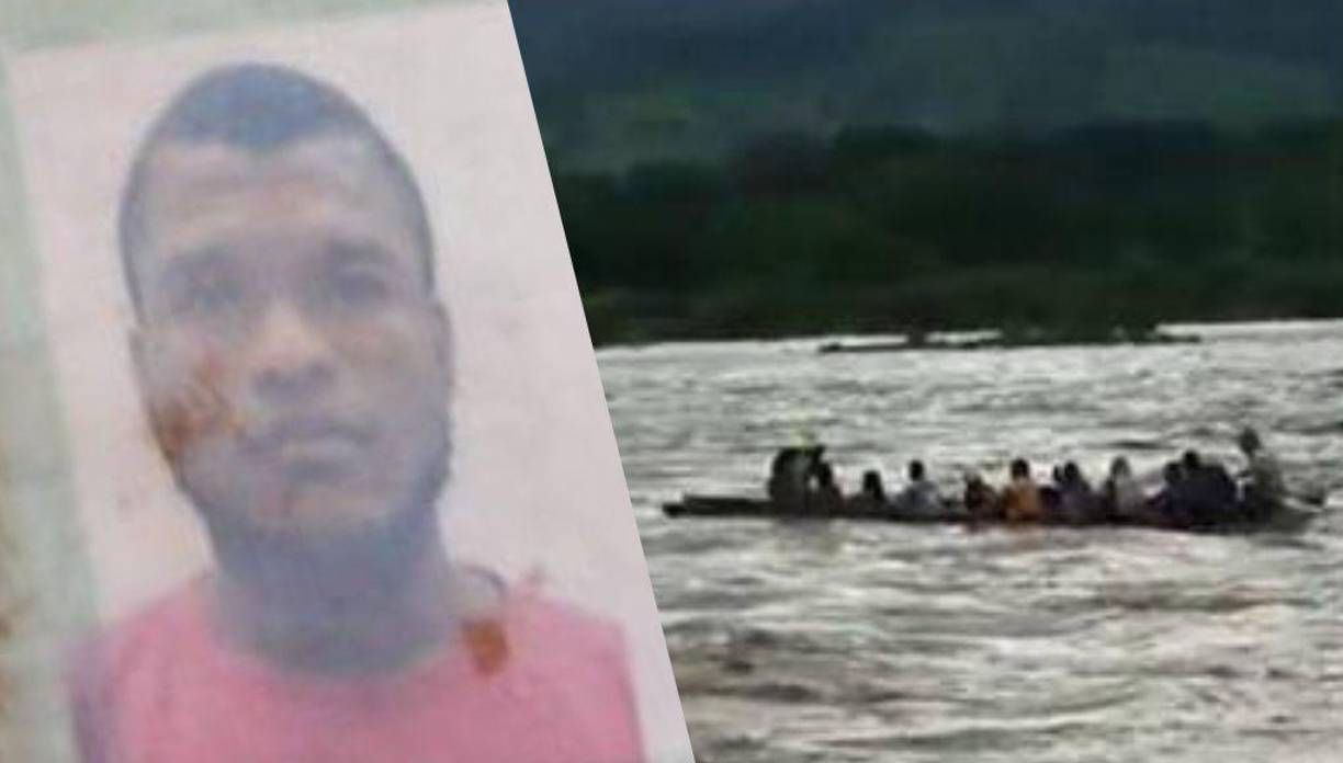 Muerto hallaron al venezolano Jerry Junior Contreras Sosa, a quien equipos de rescate buscaban desde el pasado miércoles luego del naufragio en el río Guayambre.
