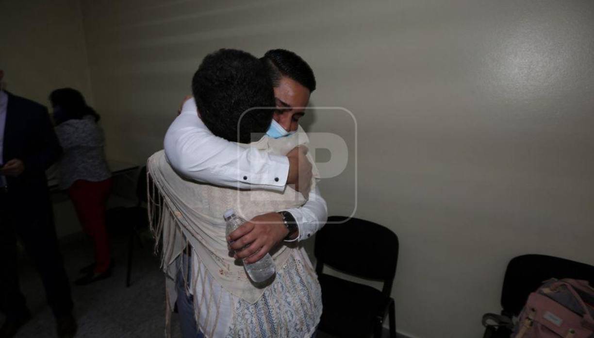 Kevin Solórzano quedó en libertad luego de permanecer seis años en la cárcel.