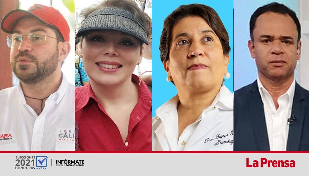 Jorge Cálix y Beatriz Valle del Partido Libertad y Refundación (Libre) son los que más votos llevan en el primero conteo del CNE.