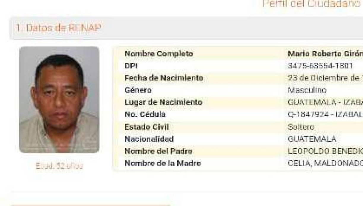 Mario Roberto Girón Maldonado fue capturado por las autoridades chapinas el sábado, cuando llegó procedente de Honduras al aeropuerto La Aurora de Guatemala. El supuesto narcotraficante tenía una orden de extradición de Estados Unidos por delitos relacionados al tráfico de drogas, por lo que un juez guatemalteco ordenó su aprehensión.