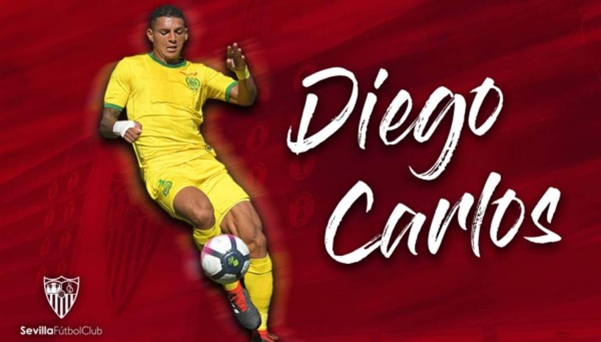 El Sevilla ha alcanzado acuerdo con el Nantes para la contratación de Diego Carlos Santos Silva, central brasileño. Ya ha sido anunciado como su nuevo fichaje.