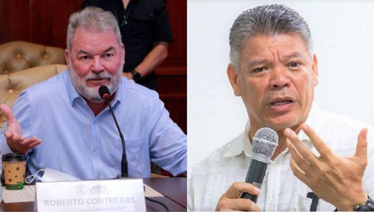 La relación del alcalde de San Pedro Sula, Roberto Contreras, y el vicealcalde de esa misma ciudad, Omar Menjívar, está completamente rota, así quedó evidenciado hoy en una sesión transmitida en vivo por los medios de comunicación.