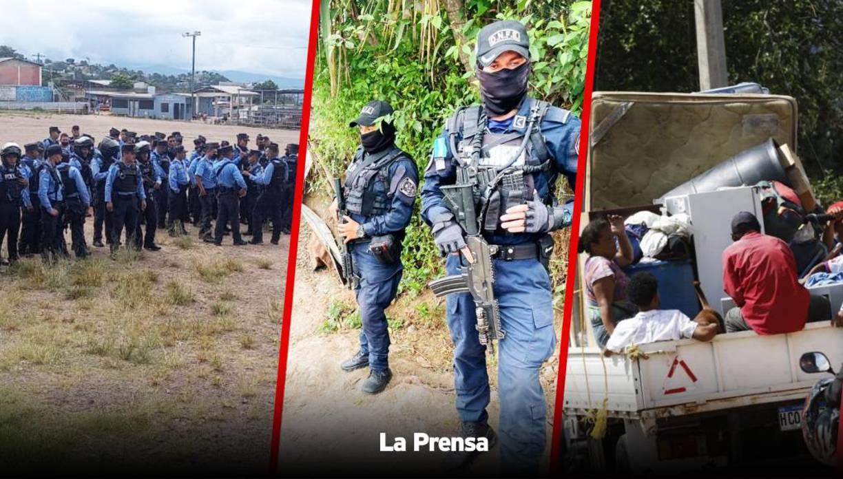 Sendas denuncias que tuvieron su origen en la colonia Villa Nueva de Tegucigalpa resultaron en el montaje de operaciones especiales de intervención por parte de agentes de la Policía Nacional este martes. 