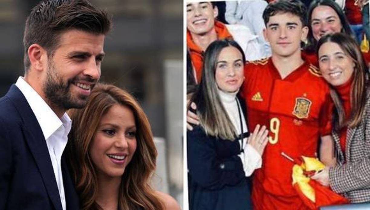 Primero se relacionó a Piqué con una hermana de su compañero de selección Gavi.