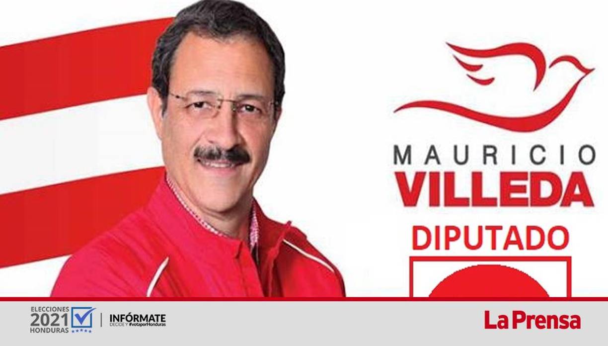 Mauricio Villeda del Partido Liberal lleva 30,358 votos.