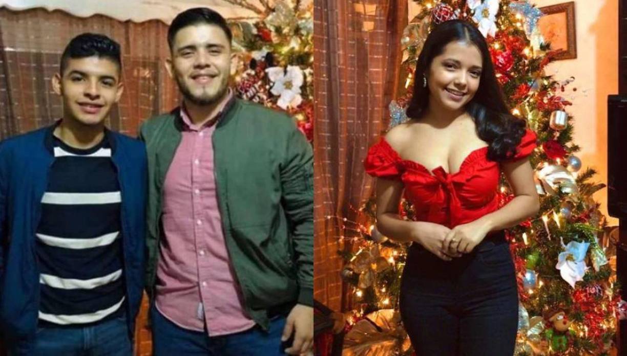 Fernando Caballero, Alejandro Caballero y Margie Paz.