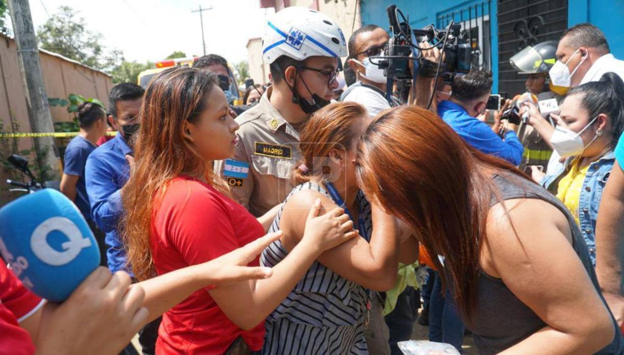 Las víctimas fueron identificadas como Kathy Dubón (madre) y Rixi Chichilla (hija).