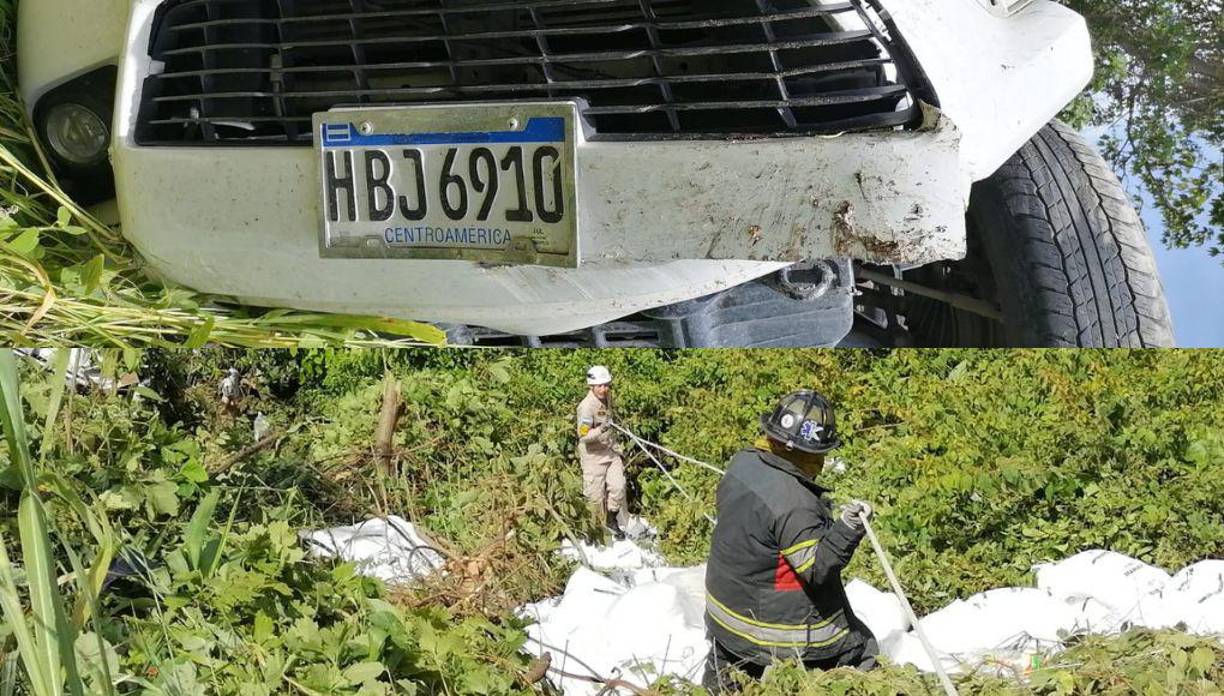 De momento se desconoce la identidad de quienes iban en el microbús.