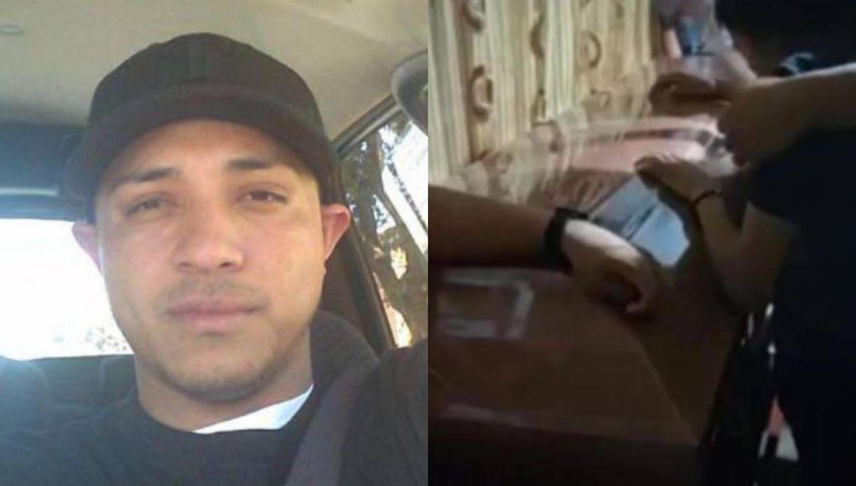 Los restos mortales de Adrián Elvir, de 37 años, llegaron este martes a Honduras y fue velado en casa de su familia en Patuca, Olancho.