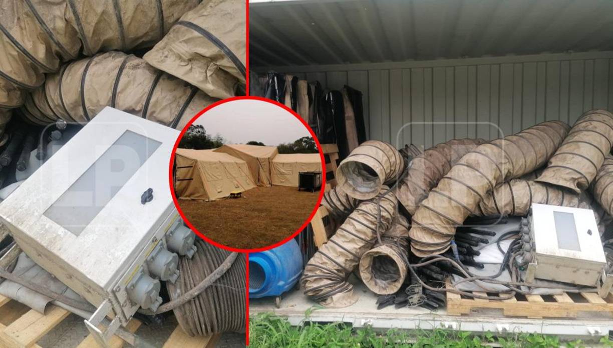 Dos años y medio después, los nombres de los presuntos responsables del fiasco del hospital y clínica móvil de Villanueva, Cortés, comienzan a resonar en casos judiciales. El equipo modular fue instalado con el objetivo de contener la pandemia del coronavirus. 