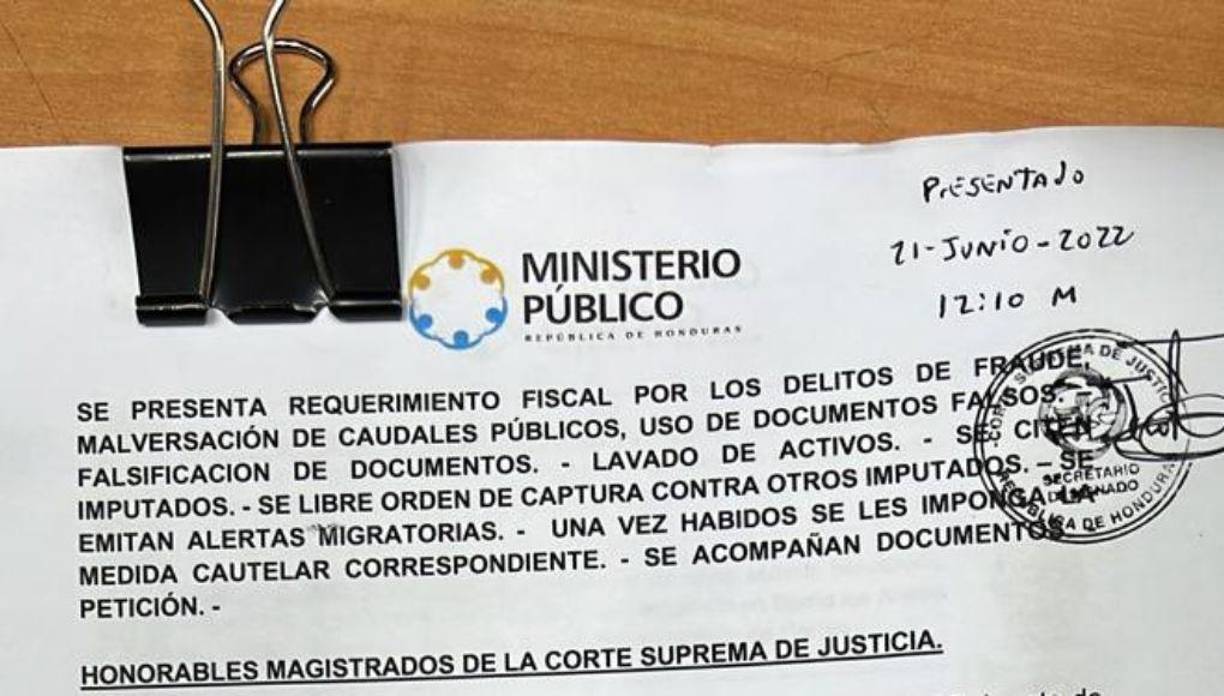 El otro exdiputado acusado es Ricardo Antonio Díaz Aceituno, según el requerimiento fiscal de la Uferco.
