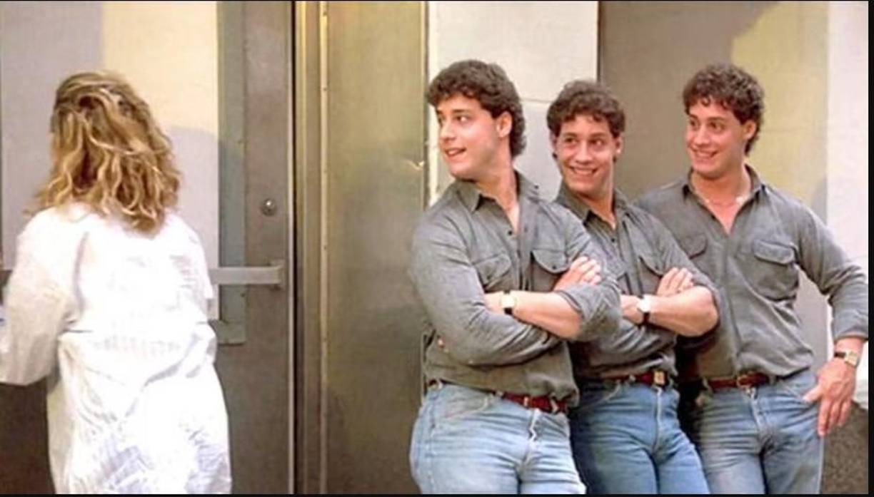 Edward, David y Robert nacieron el 12 de julio de 1961 en Glen Oaks, Nueva York. Con 6 meses de vida, los trillizos fueron separados por la agencia de adopción Louis Wise Services sin que los padres adoptivos supieran de la existencia de los demás niños. Eso sí, la agencia destacó en su momento que los trillizos eran parte de un estudio de desarrollo infantil. 