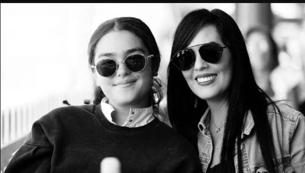 Con Karen Beltrán el famoso boxeador tuvo a Emily Cinammon, su primera hija.