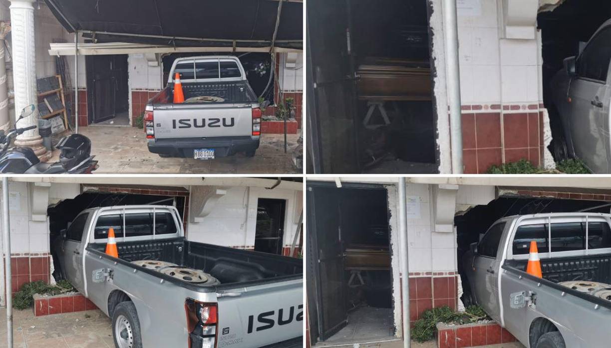 Un accidente automovilístico se registró esta tarde del jueves en la carretera que conduce de la ciudad de La Lima, Cortés, a El Progreso, Yoro.