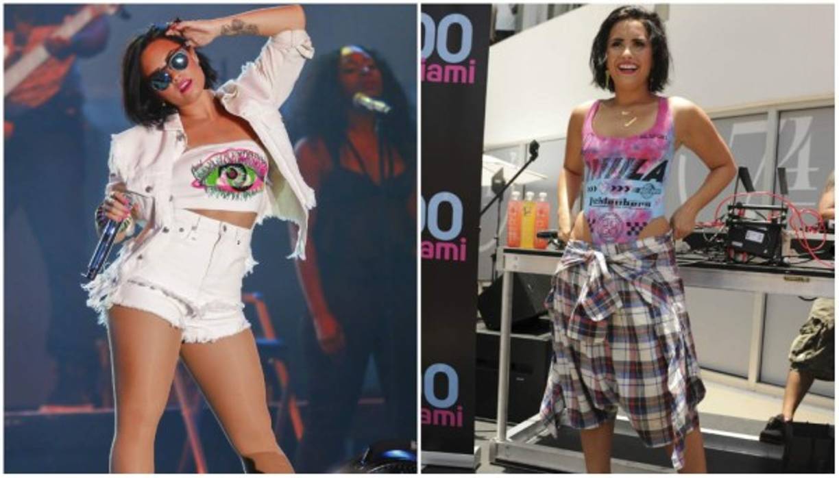 Demi Lovato marca tendencia en todas sus apariciones. Sus estilos son imitados por miles de jovencitas.