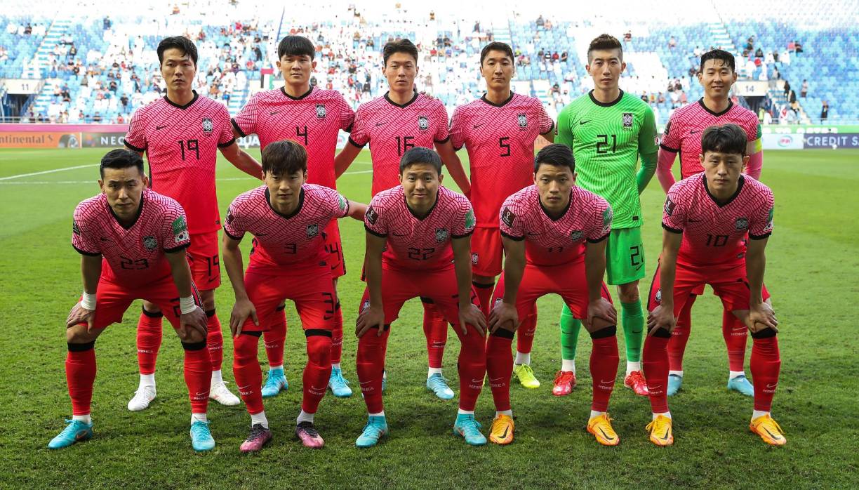 Corea del Sur: Otra de las selecciones de Asia que veremos en el Mundial de Qatar 2022.