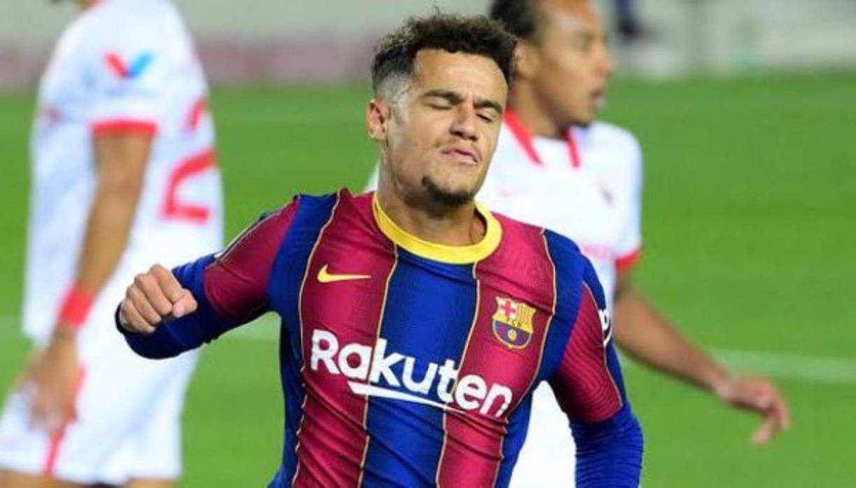 Philippe Coutinho: El brasileño ha sido uno de los fichajes más decepcionante del Barcelona en los últimos años. En el club culé planean venderlo en la próxima campaña. Foto AFP.