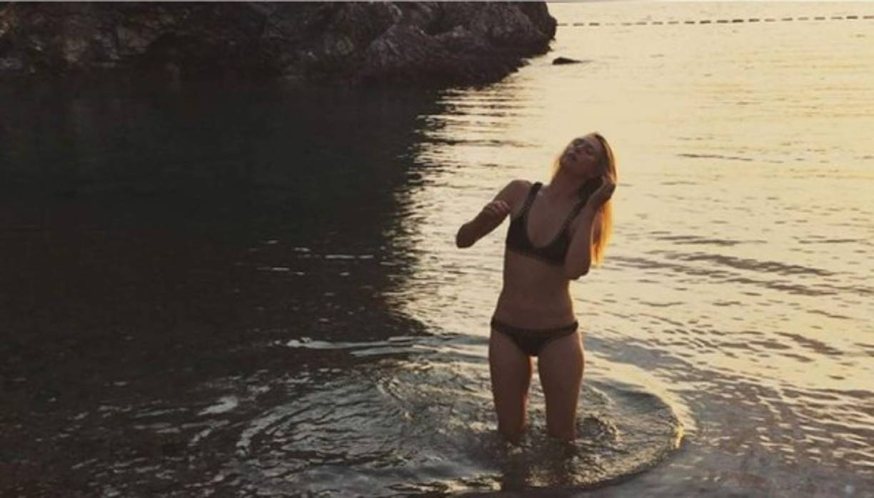 La actual campeona del Abierto de Roma lució una figura increíble.