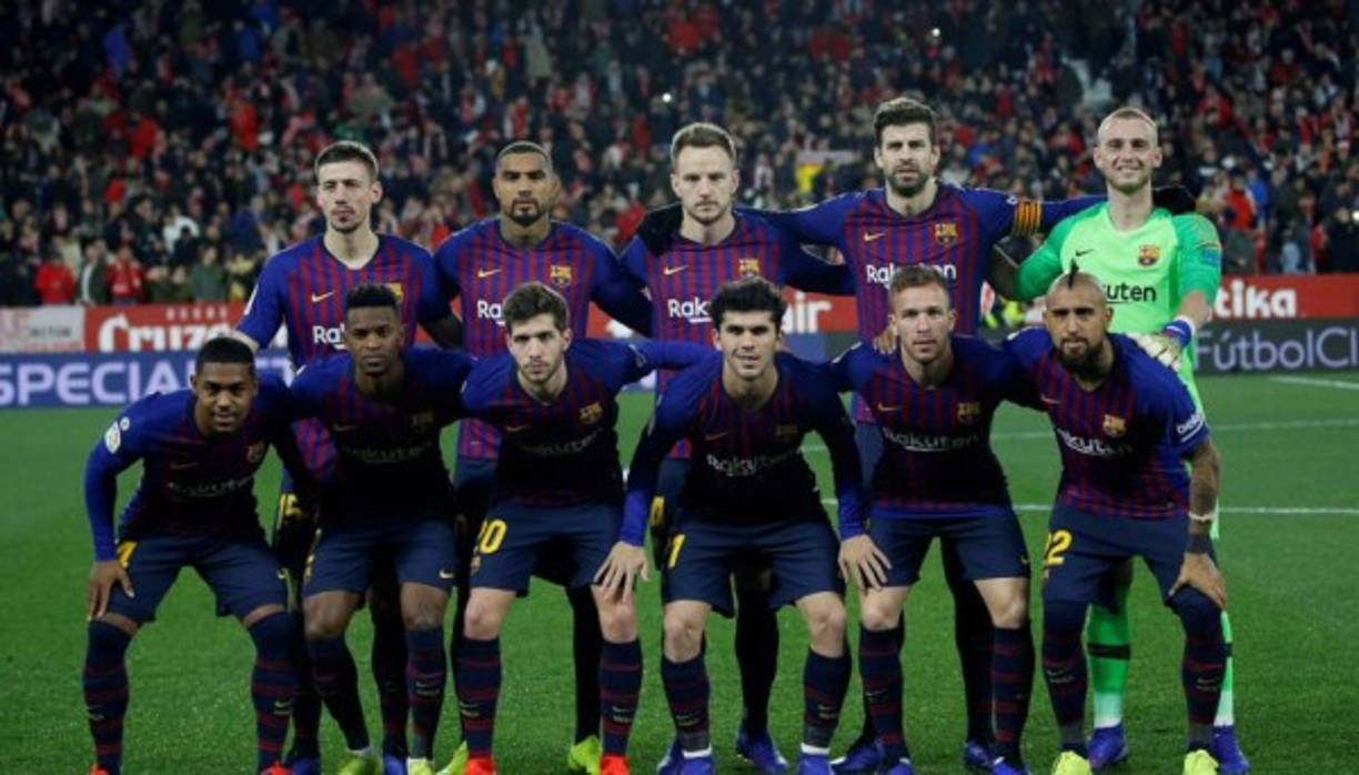 Este fue el 11 sorpresivo del Barcelona para enfrentar al Sevilla. No jugaron cracks como Messi, Luis Suárez, Coutinho, Ter Stegen.