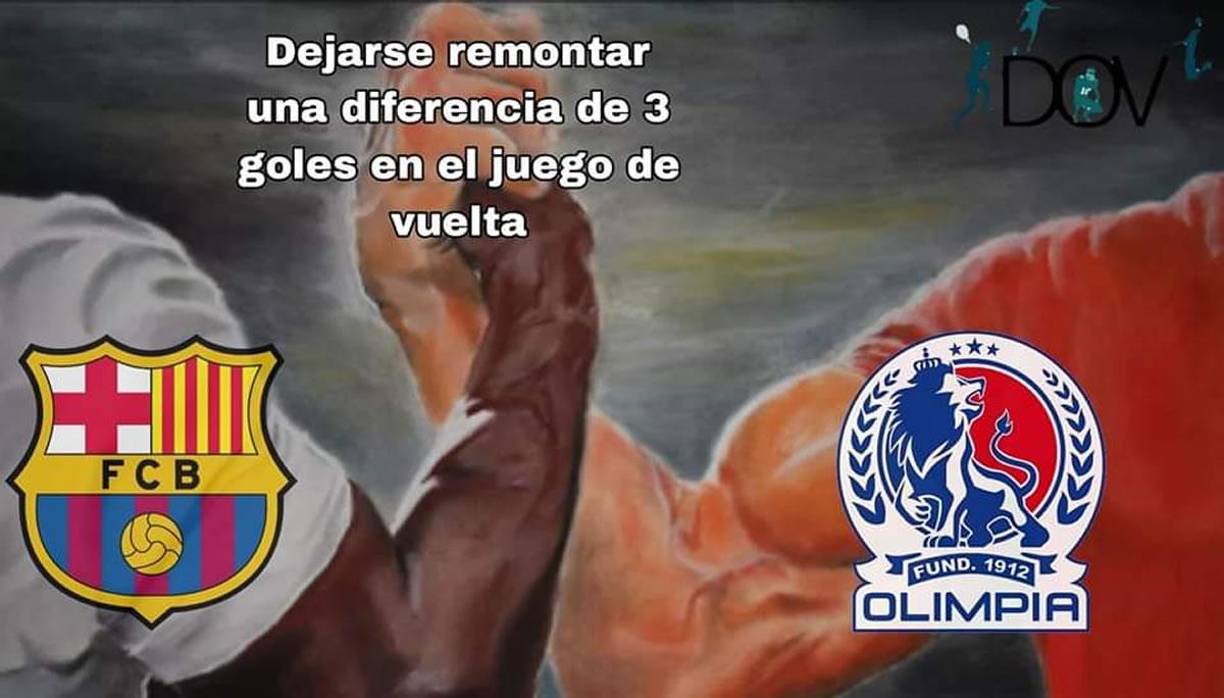 Los crueles memes de la eliminación que sufrió Olimpia ante Atlas
