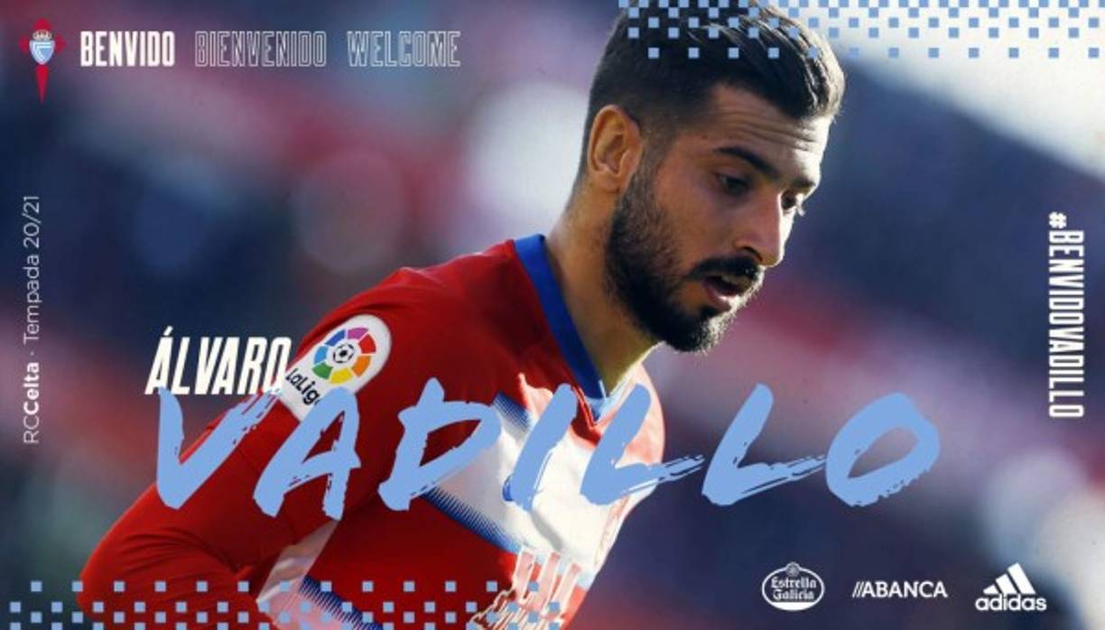 El Celta ha hecho oficial su segunda fichaje. El equipo de Vigo anunció la llegada de Álvaro Vadillo, extremo que ha firmado una muy buena temporada este año en el Granada. Ha firmado hasta el 30 de junio de 2023.