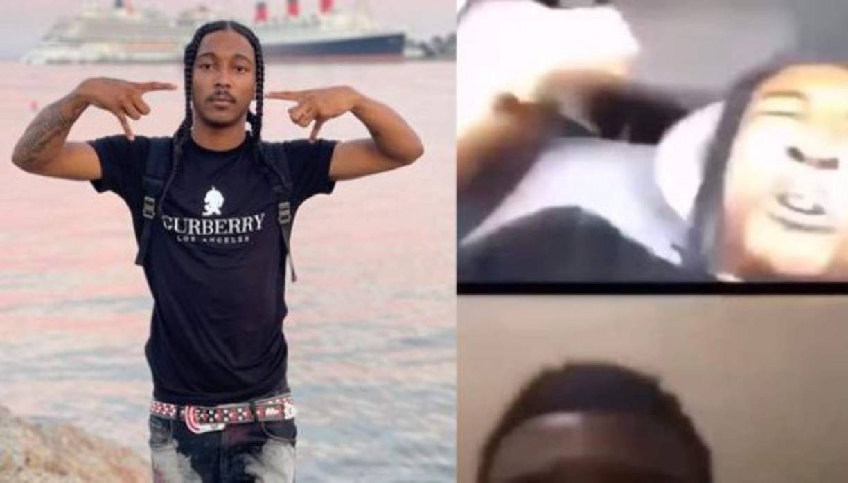 Captura de la transmisión en Instagram entre Indian Red Boy y su amigo.