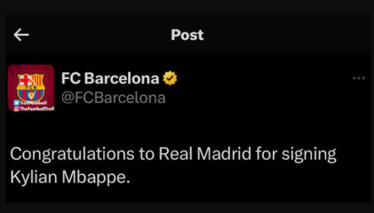 Mbappé causa terribles burlas al Barcelona y Cristiano Ronaldo es recordado en los memes