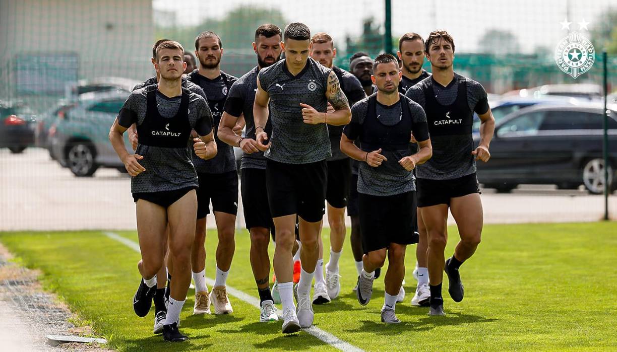 El Partizán actualmente se encuentra en plena pretemporada y así lo muestran en sus redes sociales.