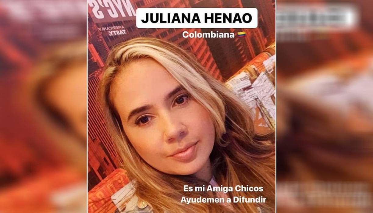 Juliana nunca regresó a la casa y tampoco había vuelto a contestar su celular.