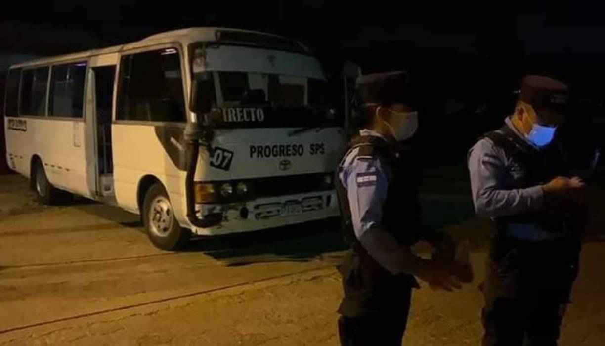 El asalto se registró anoche a inmediaciones del sector La Omonita, entre San Manuel (Cortés) y El Progreso-Yoro. 