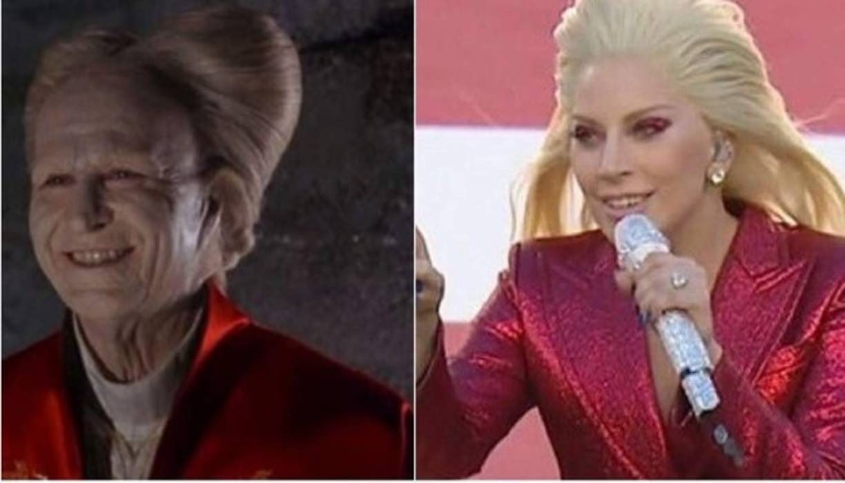 Los memes de como lució Lady Gaga entonando el himno nacional de Estados Unidos en el Super Bowl 50 no tardaron en llegar.