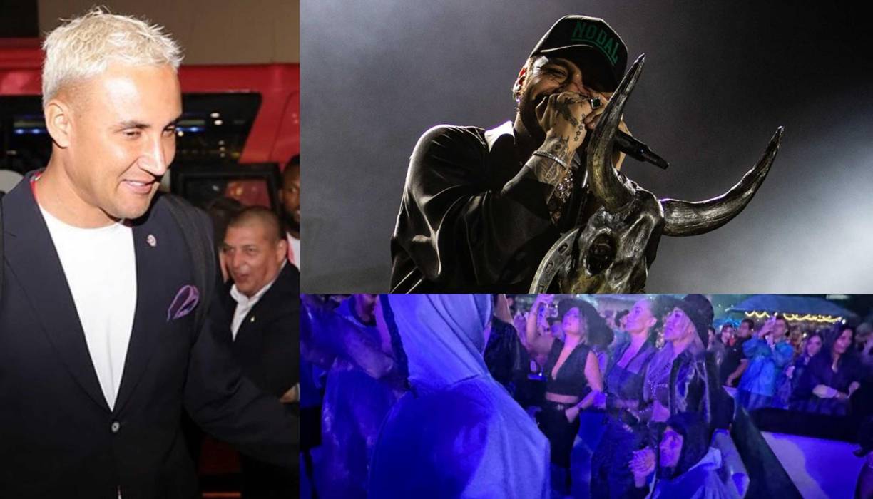 Keylor Navas está en el ojo del huracán tras involucrarse en escándalo durante un concierto del mexicano Christian Nodal.