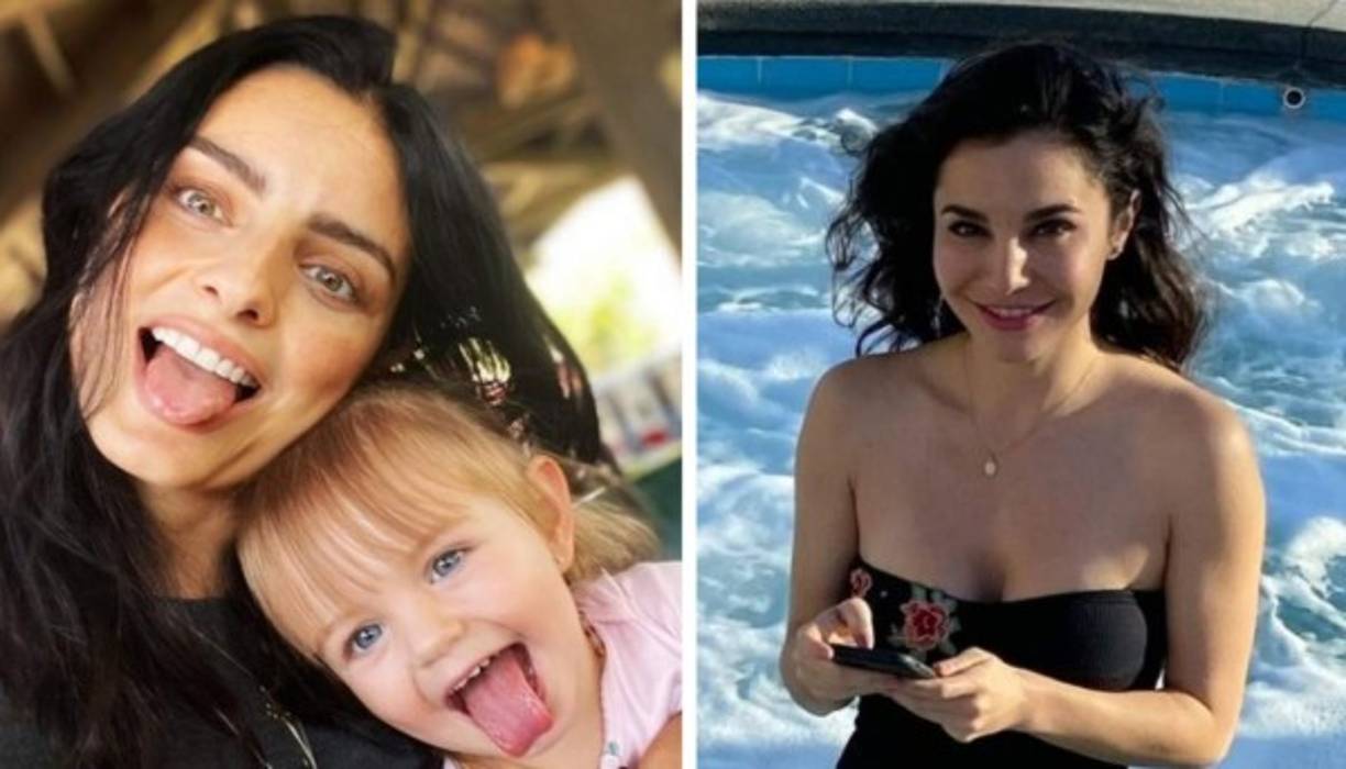 Martha Higareda publicó un video en sus redes sociales en donde se ve cuando ella llega de visita la casa de su amiga Aislin.