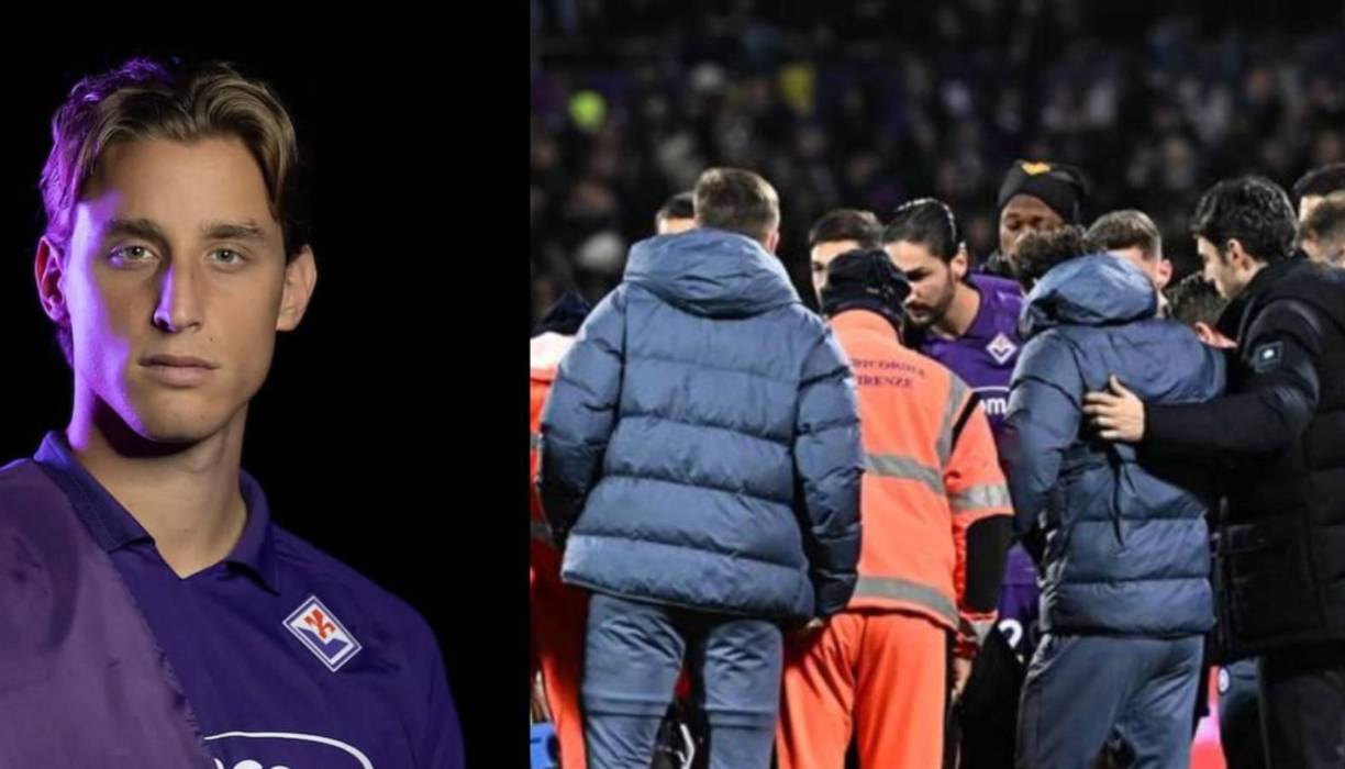El futbolista italiano Edoardo Bove se desplomó en pleno juego Fiorentina vs Inter de Milán en un hecho que provocó mucha angustia. 