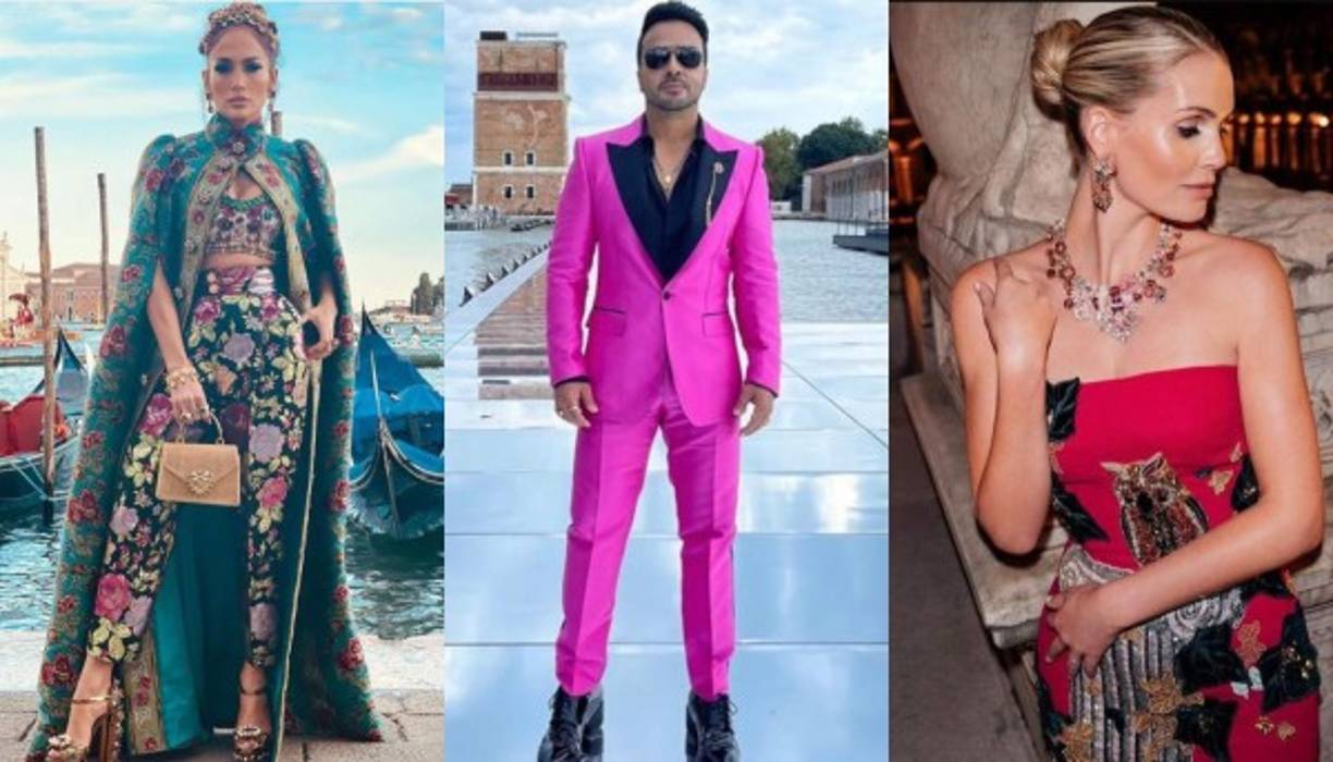 El desfile de Dolce&Gabbana en la Plaza San Marcos en Venecia fue una cita llena de mucho glamur y estrellas. Famosos como Jennifer Lopez, Luis Fonsi, Kitty Spencer, Ozuna o Helen Mirren acudieron al espectacular evento organizado por que los diseñadores Domenico Dolce y Stefano Gabbana.<br/>