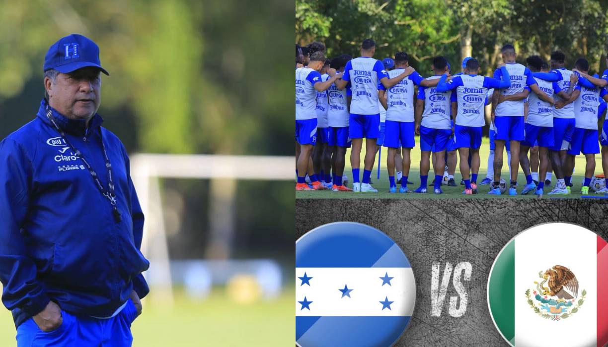 Honduras presenta novedades en su alineación titular para enfrentar a México.