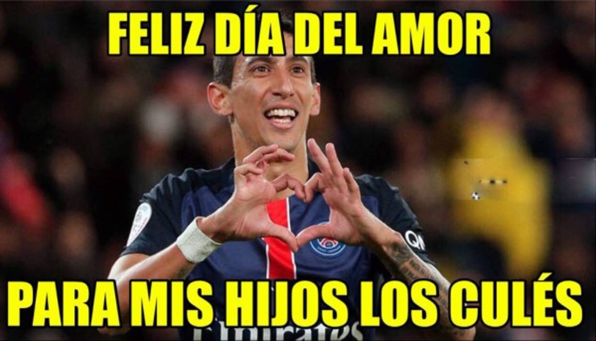 El argentino Di María se hizo presente, con la camiseta del Real Madrid y ahora con el PSG hizo pedazo al Barcelona al marcar un doblete.