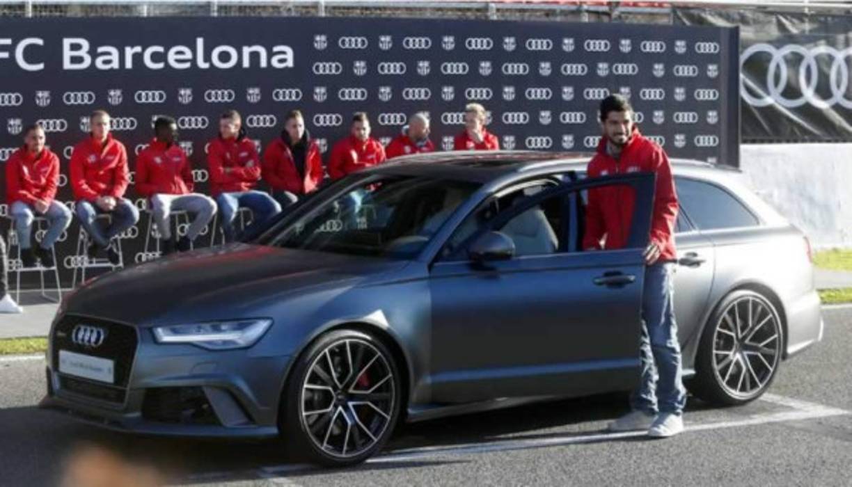 Luis Suárez / RS 6 Avant Performance Gris Daytona. 605 CV (143.700 euros). El ariete imitó a su amigo Messi y se llevó este espectacular familiar deportivo.