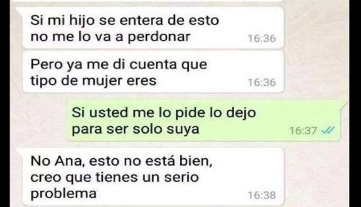 La joven le hizo una propuesta indecente.