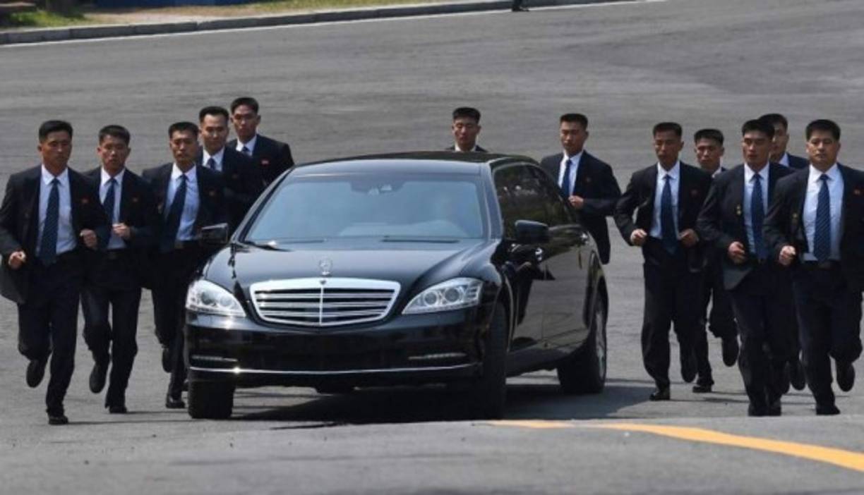 La seguridad que rodea a Kim es férrea y el gobierno deja nada al azar, especialmente cuando el mandatario sale del país.