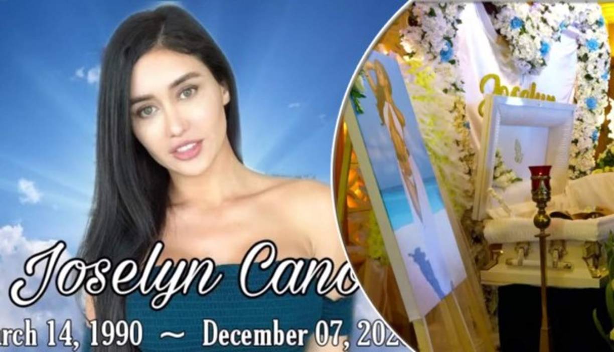 La familia de Joselyn Cano veló su cuerpo con una misa de cuerpo presente.