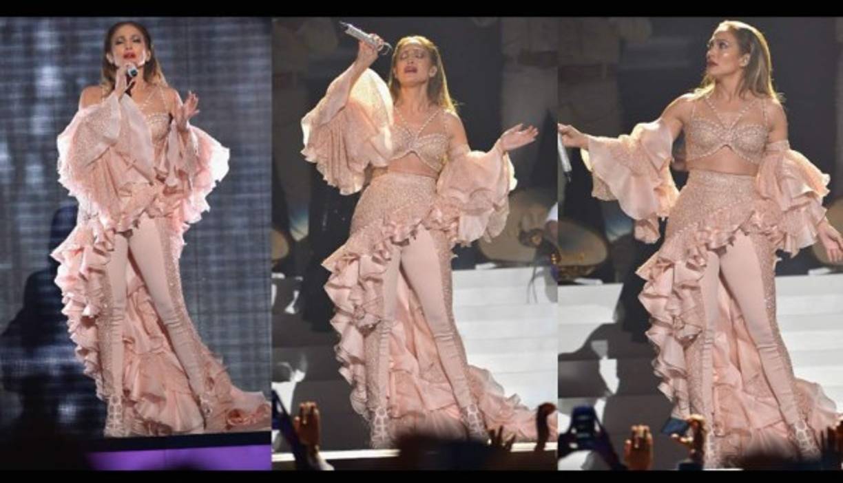 Los diferentes momentos de Jennifer López al revivir los éxitos se Selena.